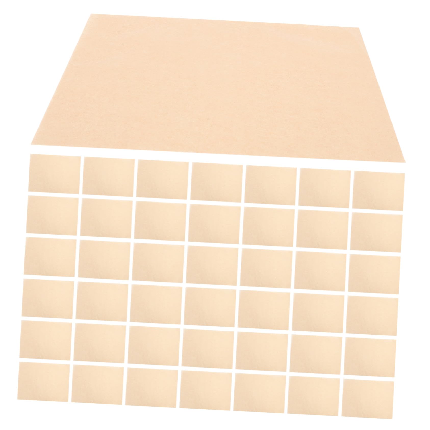 100 Stück Ungebleichte Pack Backpapier Zuschnitte Fettabweisendes Pergamentpapier für Airfryer Ofen Grill Dämpfer Lebensmittelecht Antihaftbeschichtet Natürliches Braten Backpapier