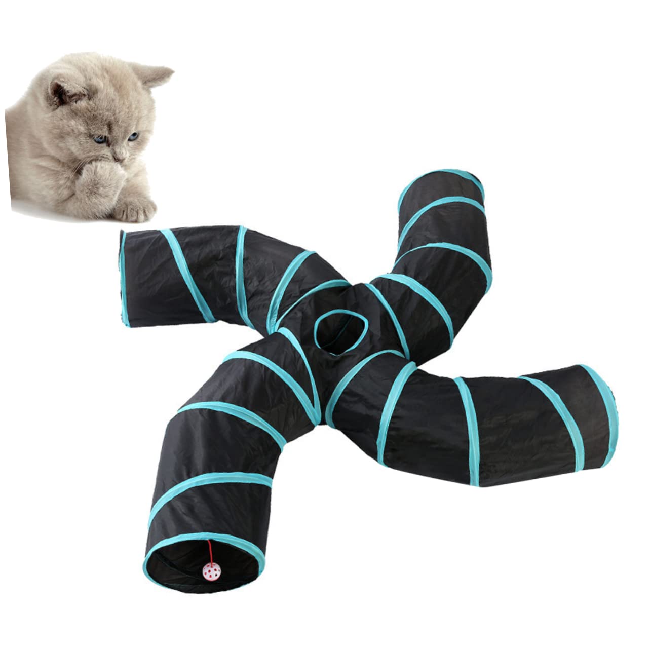 YARNOW Túnel para Gatos Juguetes para Mascotas Juguetes De para Gatos Juguetes De para Mascotas