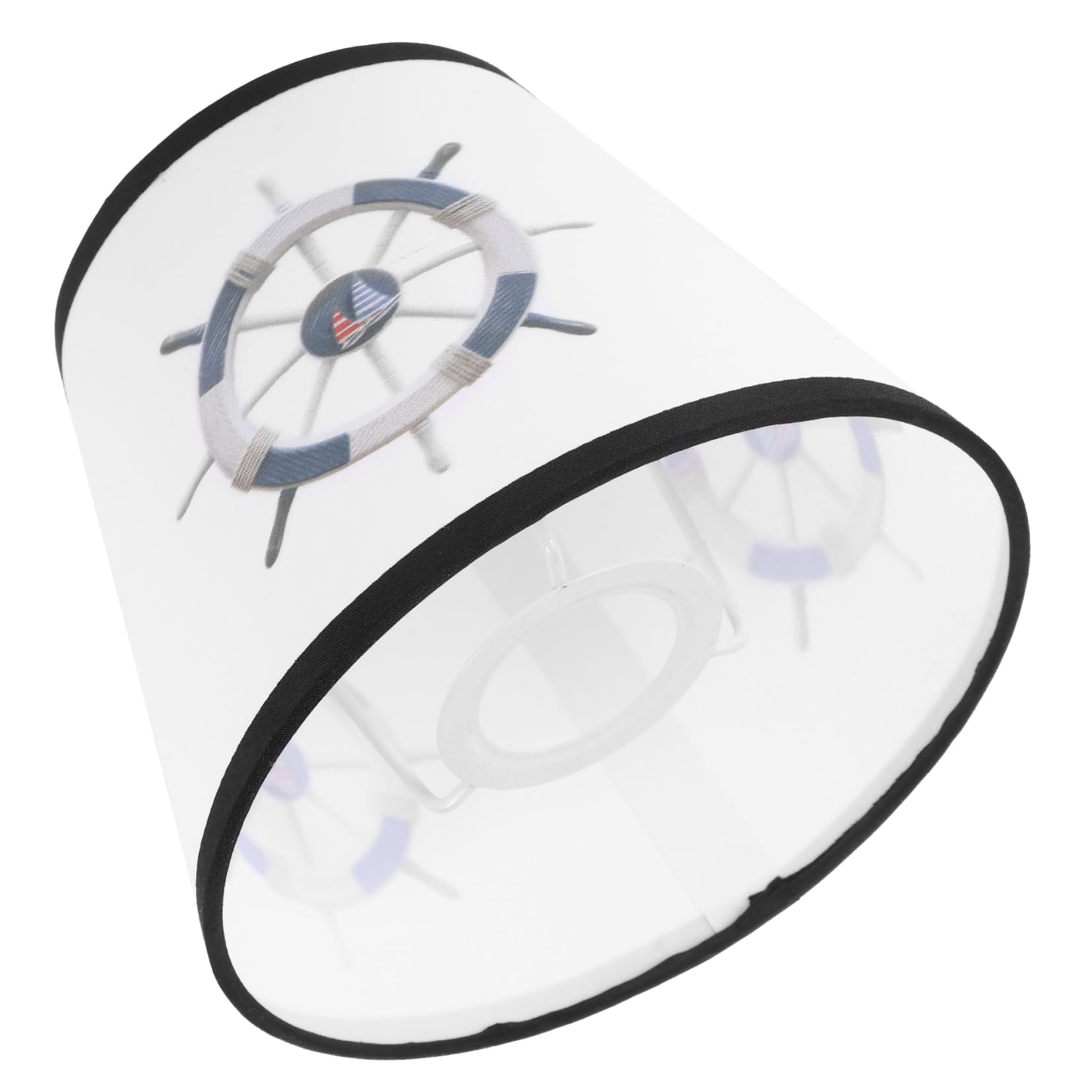 Mipcase Paralume In Tessuto Da 2 Pezzi Paralume Dipinto Piccolo Per Lampada Da Tavolo Lampadario Speciale Decorazione Per Ristorante E Hotel Lanterna Cerchio