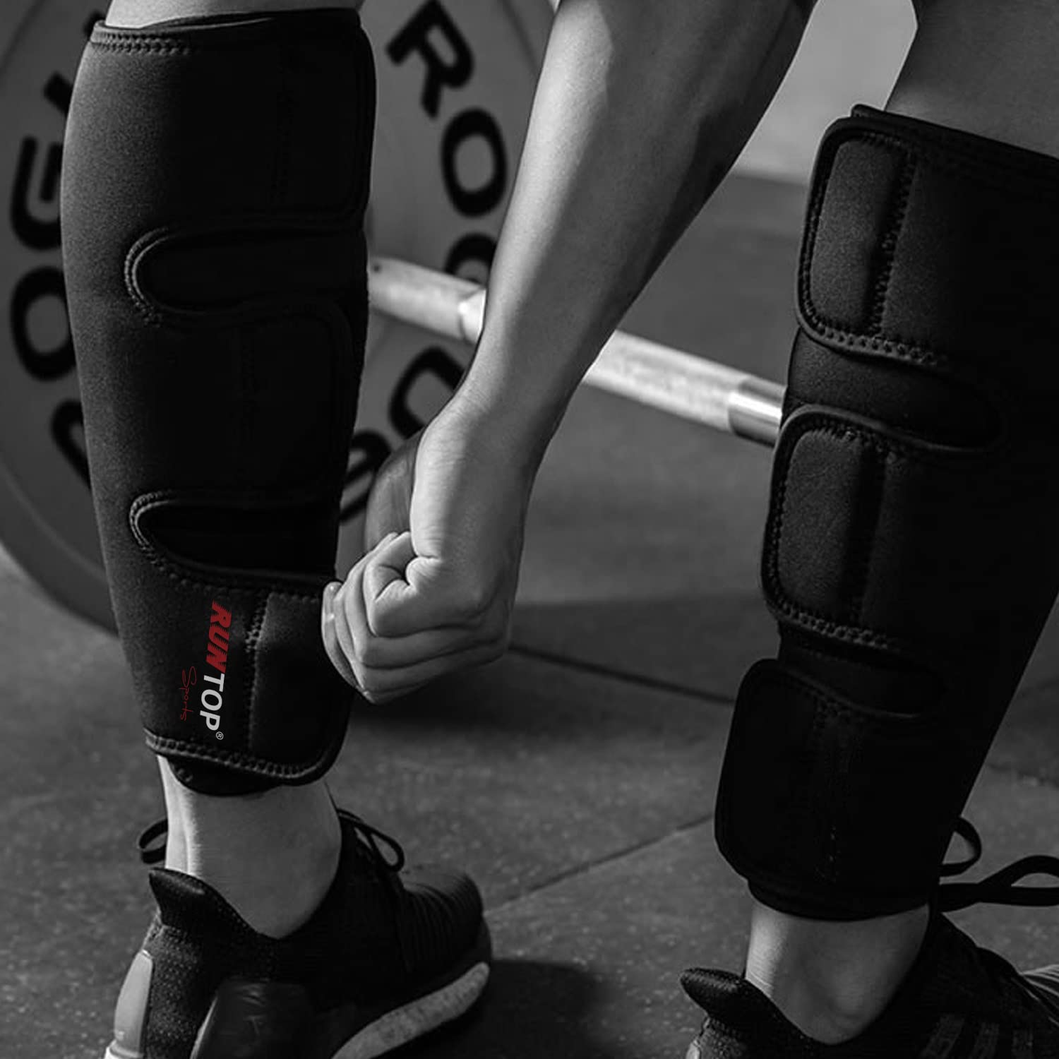 RUNTOP Shin Sleeves Guards For Rope Climbing Deadlifting