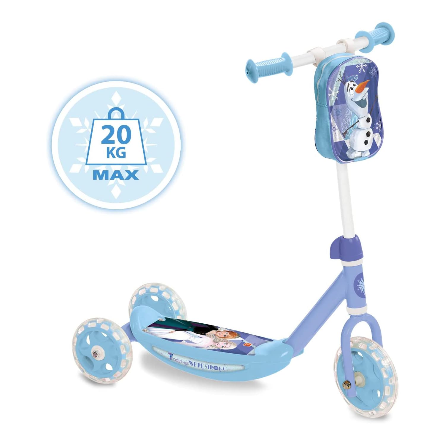 Mondo Toys - FROZEN DISNEY MY FIRST SCOOTER Monopattino Baby 3 ruote per bambini da 2 anni