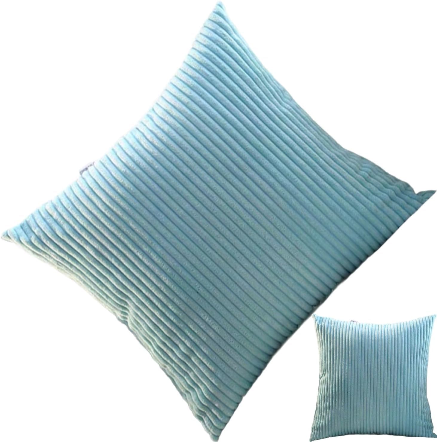 Housse de coussin lavable en velours côtelé pour protéger et adoucir vos assises de salon