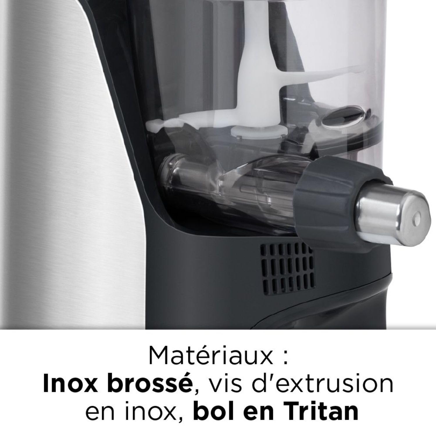 riviera&bar Machine à Pâtes Automatique en Métal - 4 Programmes pour Pâtes Maison, Ventilation Séchage Rapide, Vis Inox, Pesée Automatique - Compacte et Facile à Nettoyer - Noir/Inox