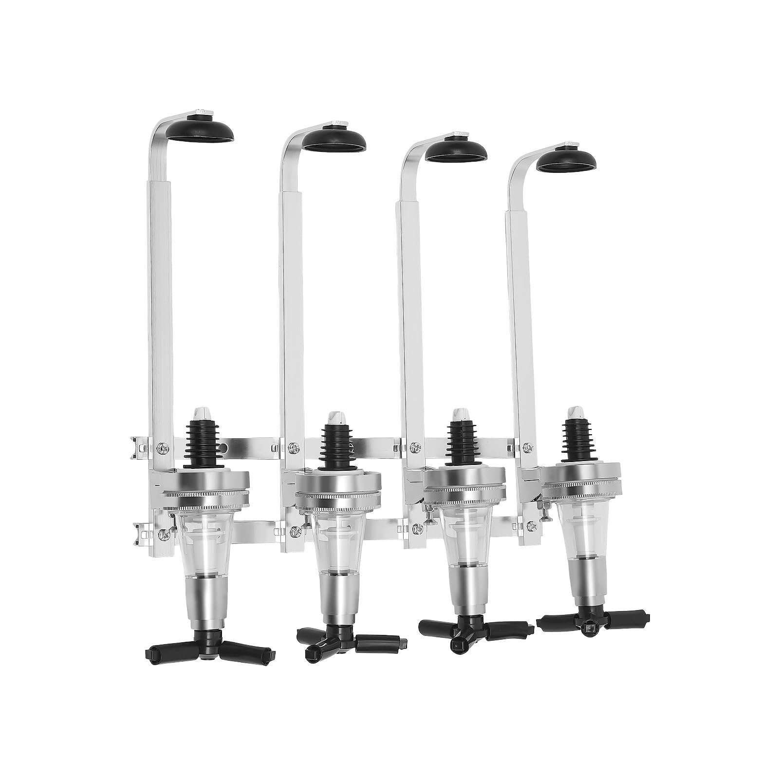 Likörspender, Flaschenhalter, Spirituosenhalter, Aluminium