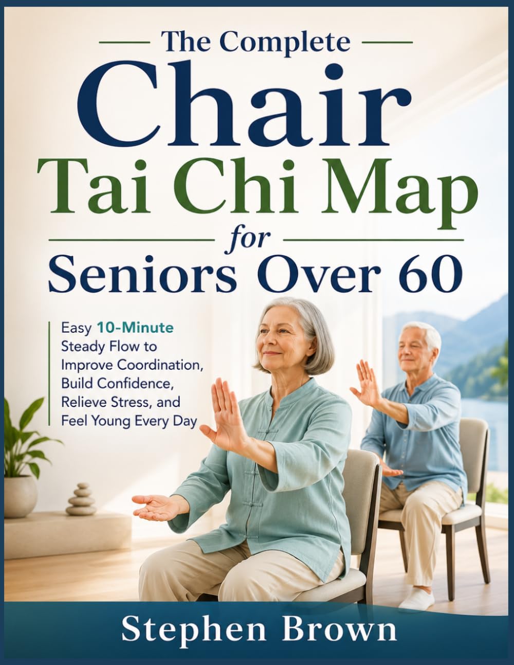 The Complete Chair Tai Chi Map for Seniors Over 60: Easy 10-Minute Steady Flow to Improve Coordination, Build Confidence, Relieve Stress, and Feel Young Every Day