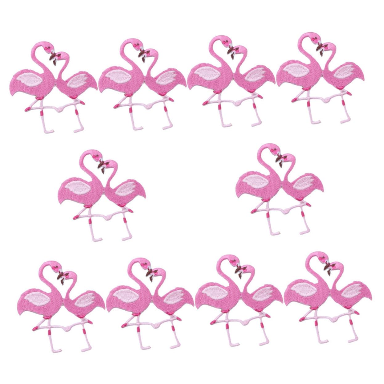 Housoutil 5 Set Toppe Termoadesive Ricamate Per Abbigliamento Da Patches Per Cucire E Stirare Per Vestiti E Progetti Fai Da Te Decorativi 10 Pezzi * 5