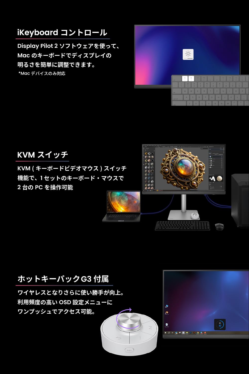 Amazon.co.jp: ベンキュージャパン BenQ Creative Pro PD2730S 27