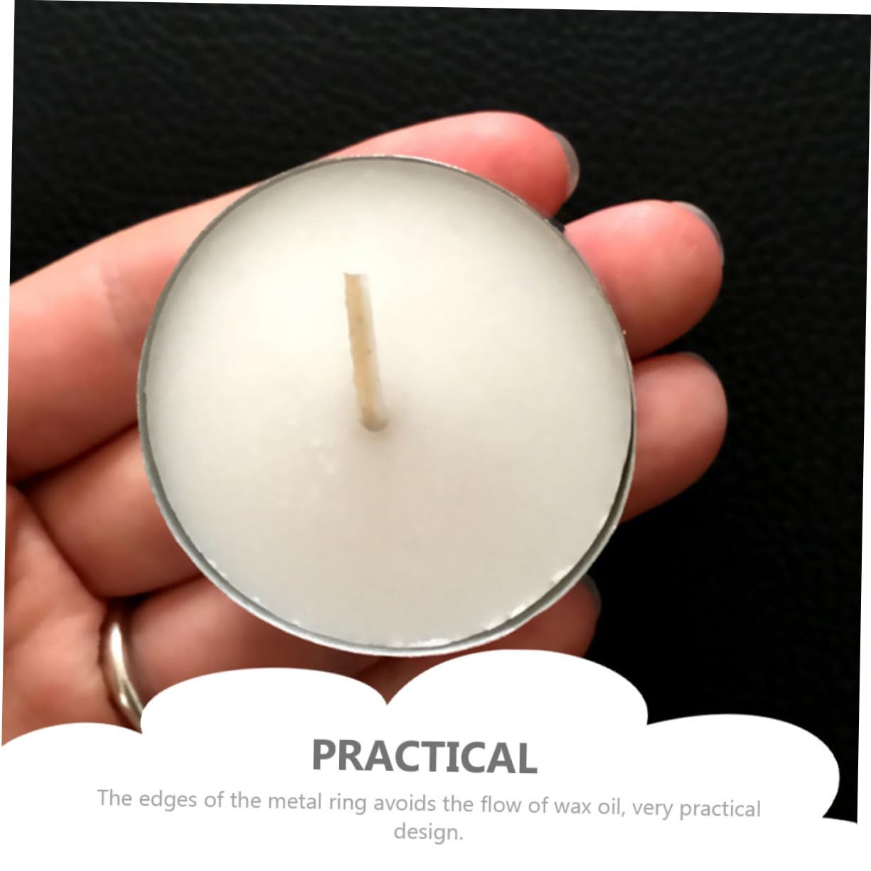GALPADA 100pcs Smokeless Votive Candles Mini Tea Room Candles for Weddings Home Decor and Daily Use Unscented Tea Lights Box