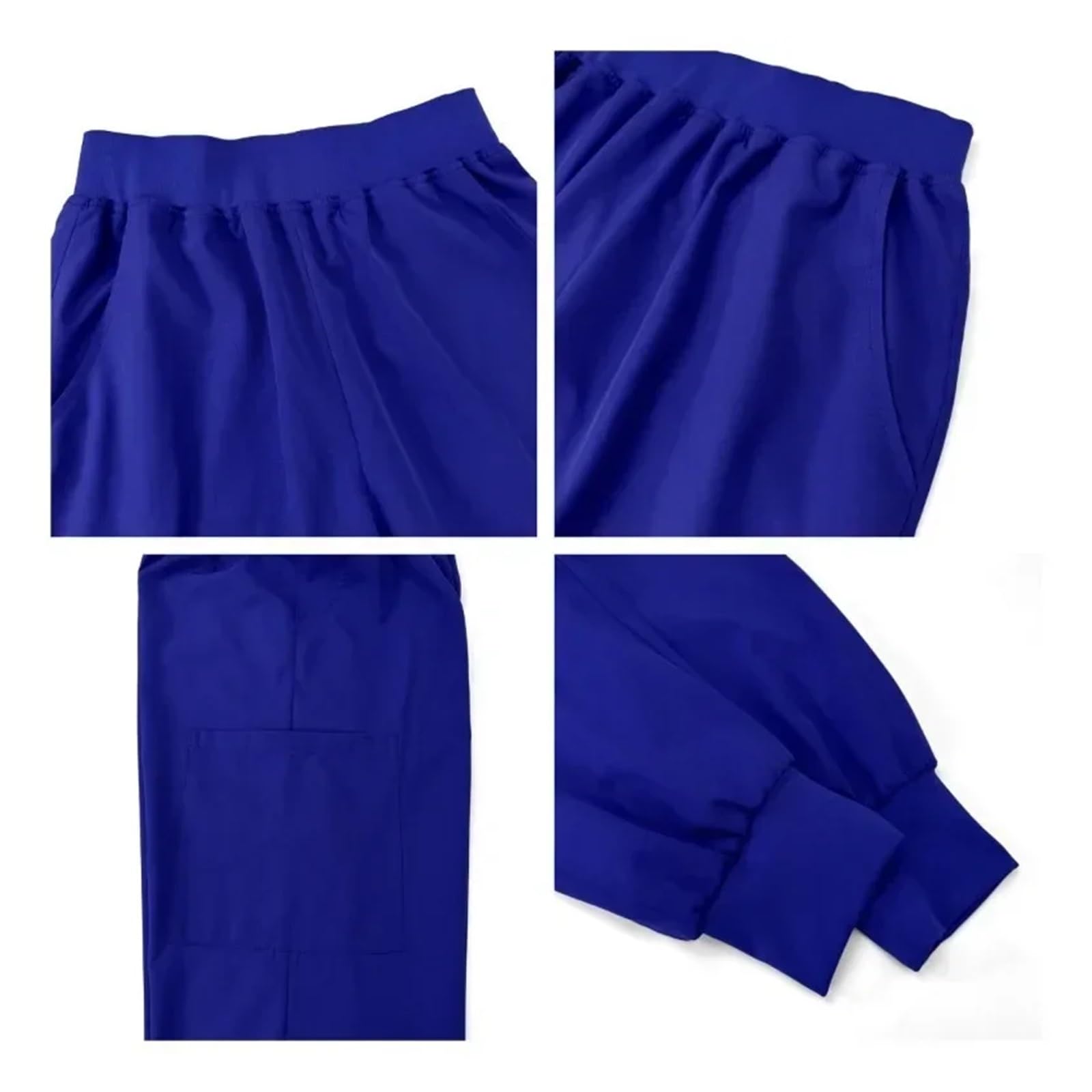 Uniforme Sanitario Mujer Friegue los Uniformes del Hospital de enfermería la clínica Basculador Las Mujeres Scrub Designs(Wine Red,L)