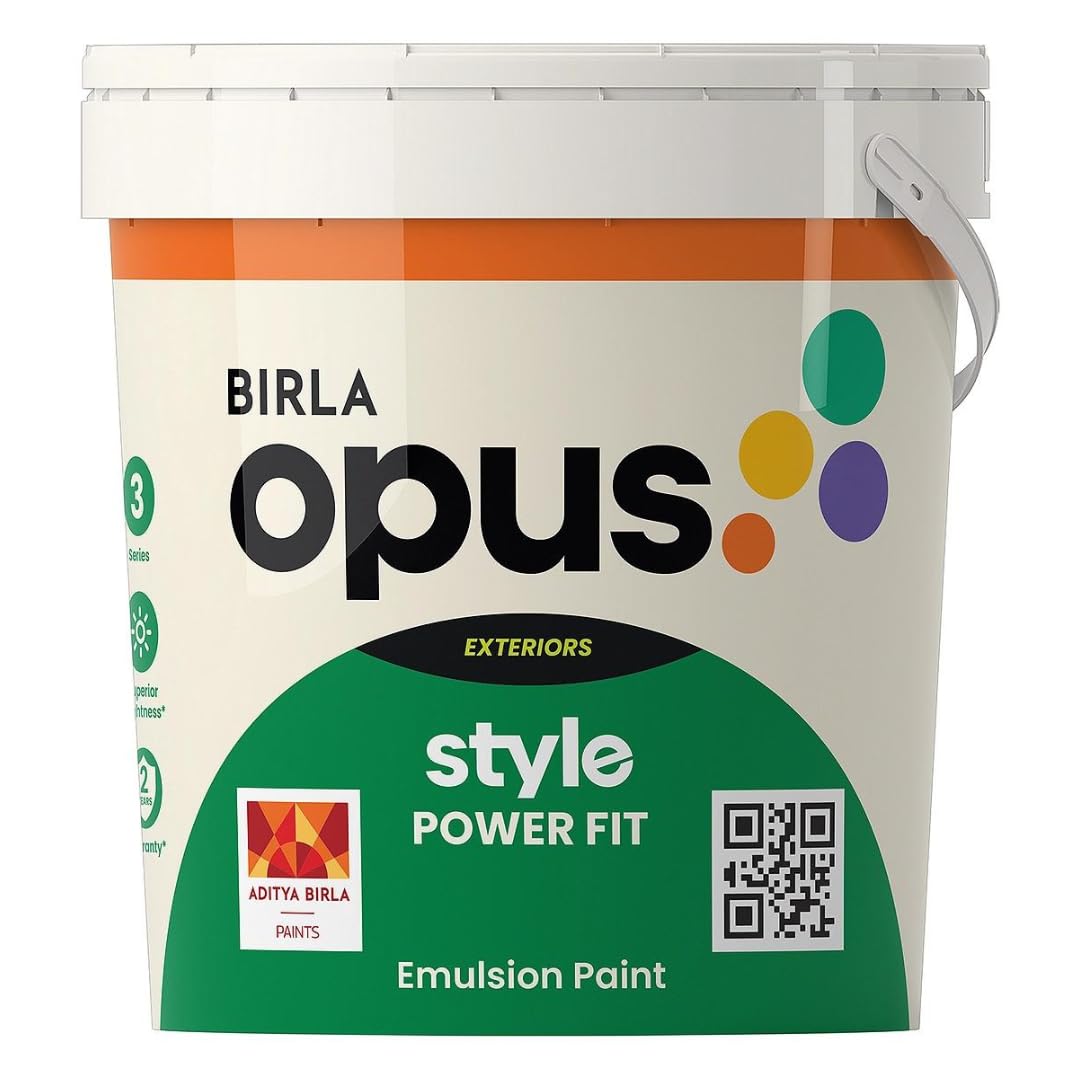 Birla Opus Style Power Fit Exterior Paint - High Coverage, Low VOC, Flake & Chalk Resistant, 2-Year Warranty 10 Litre - YY 1071 (B0D967JGXJ) Amazon Price History, Amazon Price Tracker