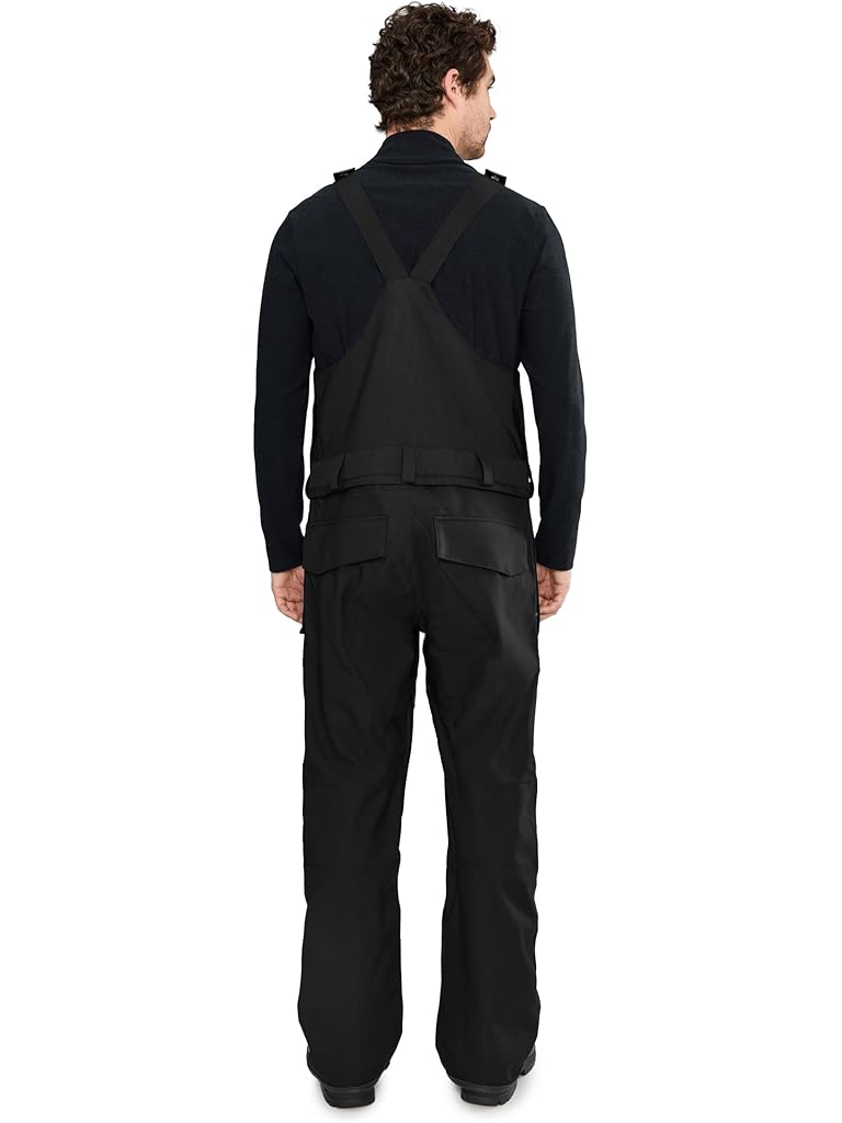 Black Volcom Roan Bib Overall