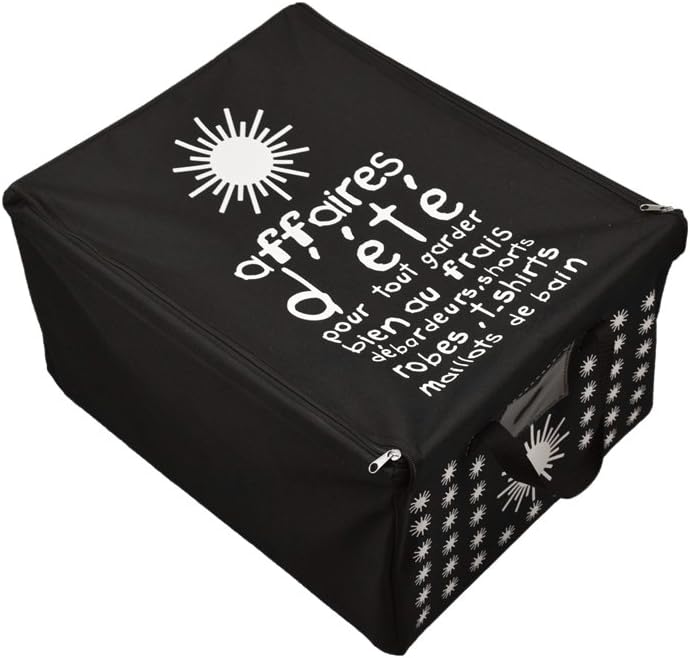 Incidence Paris 42035 Summer Box 50 x 40 x 28.5 cm Polyester Black