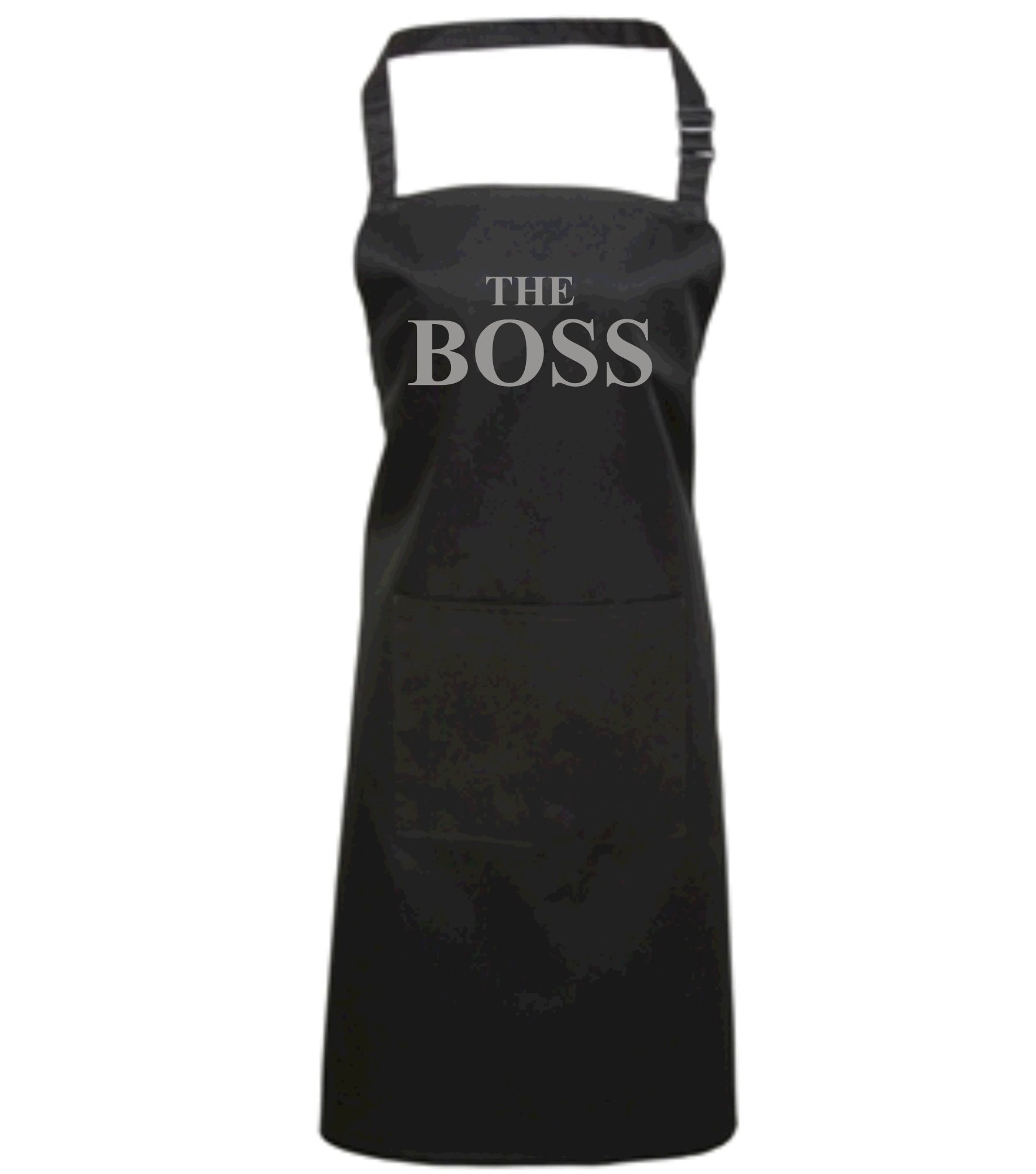 Edward Sinclair | The BOSS | with Silver Print | Black Apron