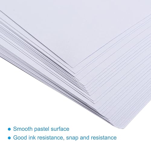 Miniatura 4 de MECCANIXITY 50 hojas de papel de copia de color de 8 12 pulgadas, papel de impresora de 22 lb80 gm, blanco para impresión de oficina, copia de