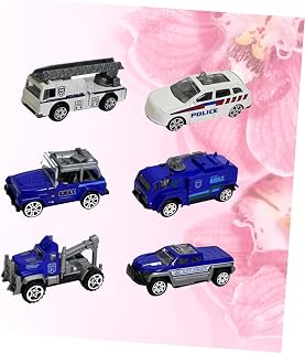 WHAMVOX 6pcs Set mini toy kidcraft playset kids playset boys toys Car Toy Model child mini car puzzle