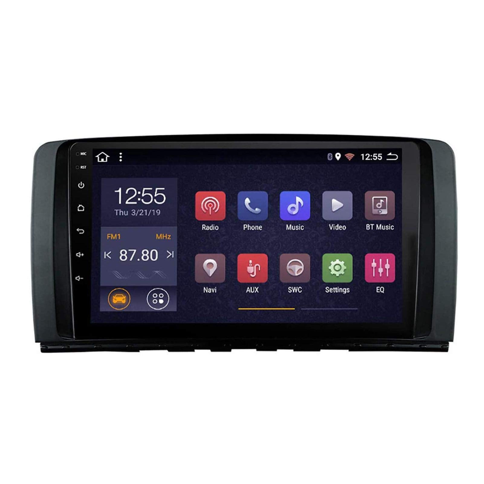 Lecteur multimédia de voiture 9 pouces pour Mercedes Benz Classe R W251 avec GPS Bluetooth