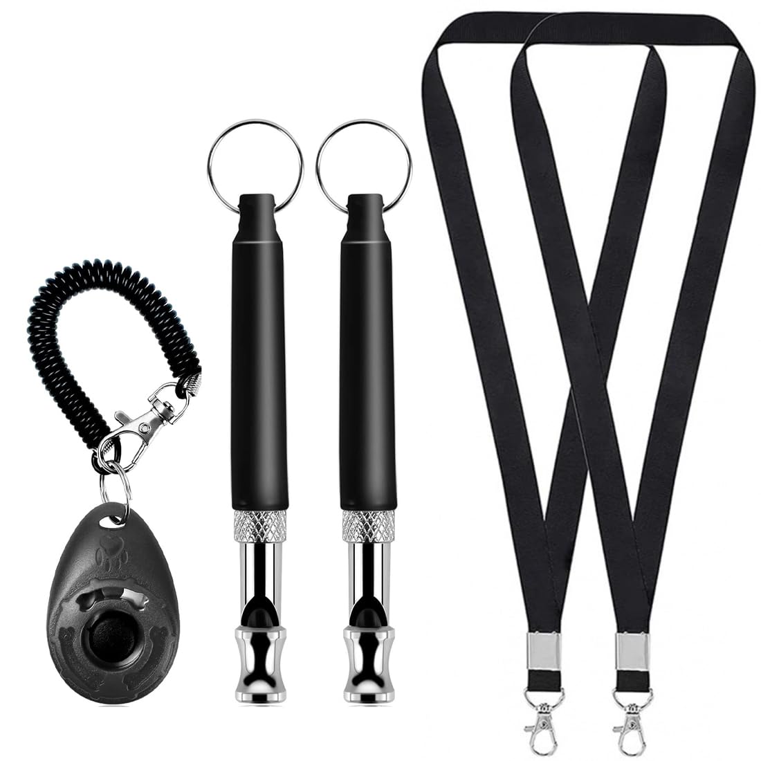 JSKWIKE 2 Pcs Silbato para Perros Silbato Ultrasónico Profesional Silbato Ultrasónico para Perros Silbato De Perro Antiladridos para Entrenamiento De Perros contra Los Ladridos