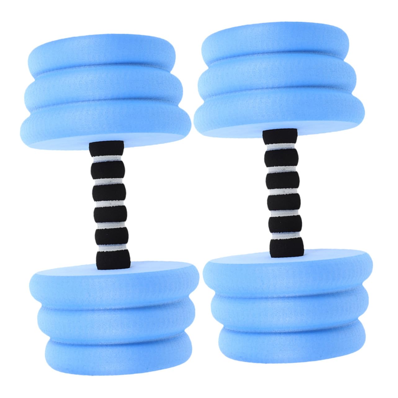2 Pezzi Manubri Galleggianti in Schiuma Eva Manubri per Esercizi Acquatici con Design Spirale per Stabilità e Resistenza Attrezzatura Fitness Piscina Leggera e Riutilizzabile per