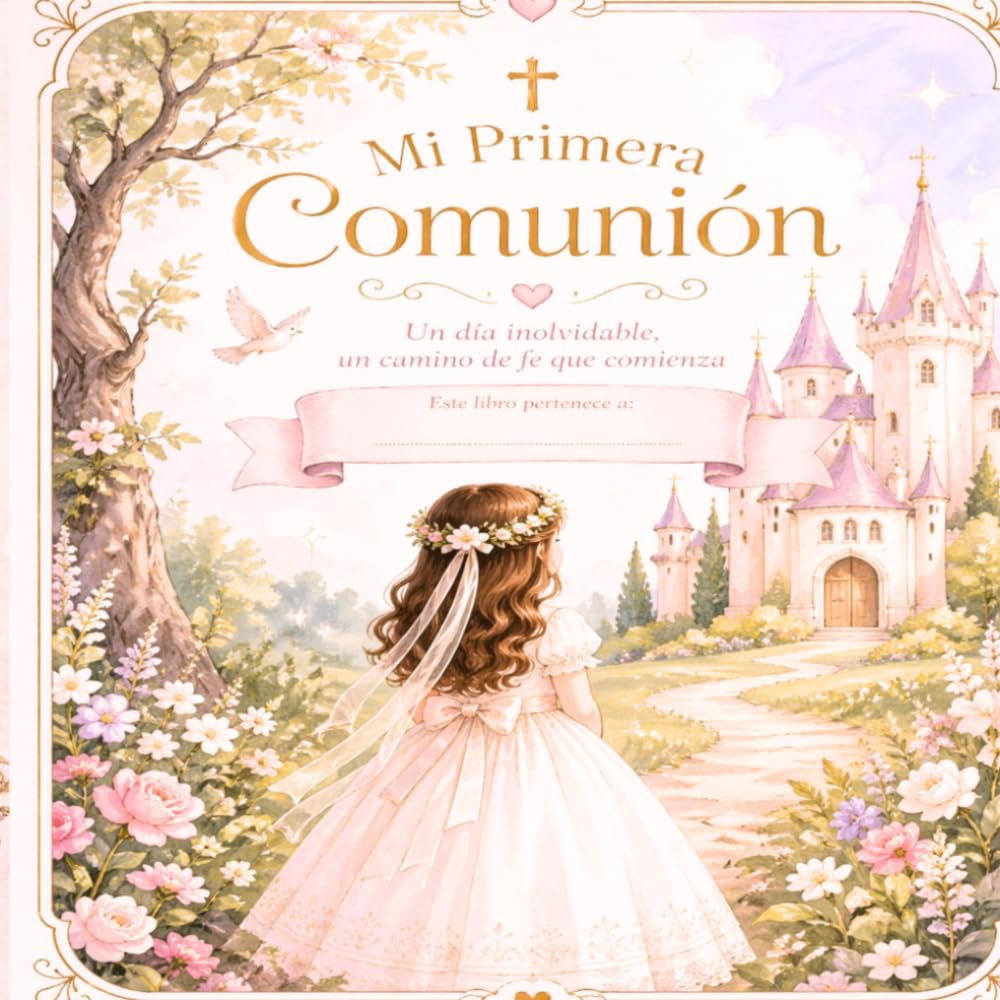 Mi Primera Comunión: Álbum para niñas