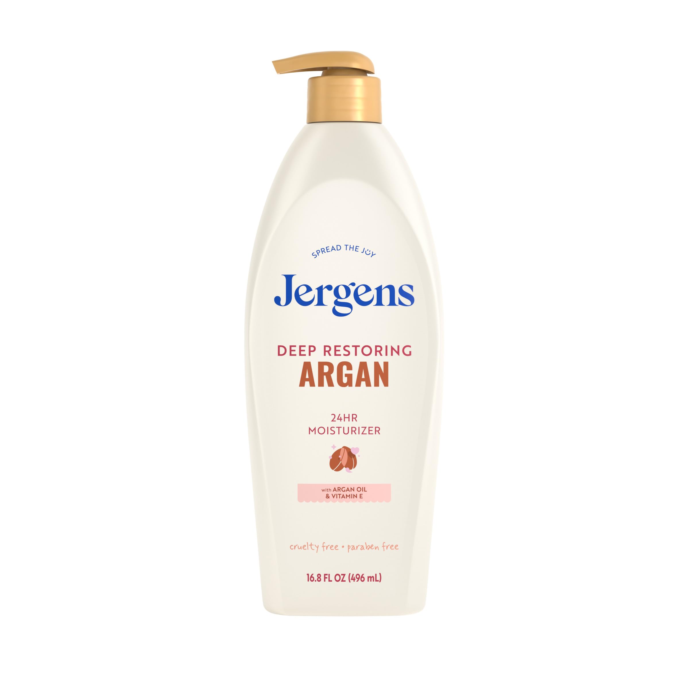 Amazon.com : Jergens Deep Restoring Argan Oil Body Lotion For Dry