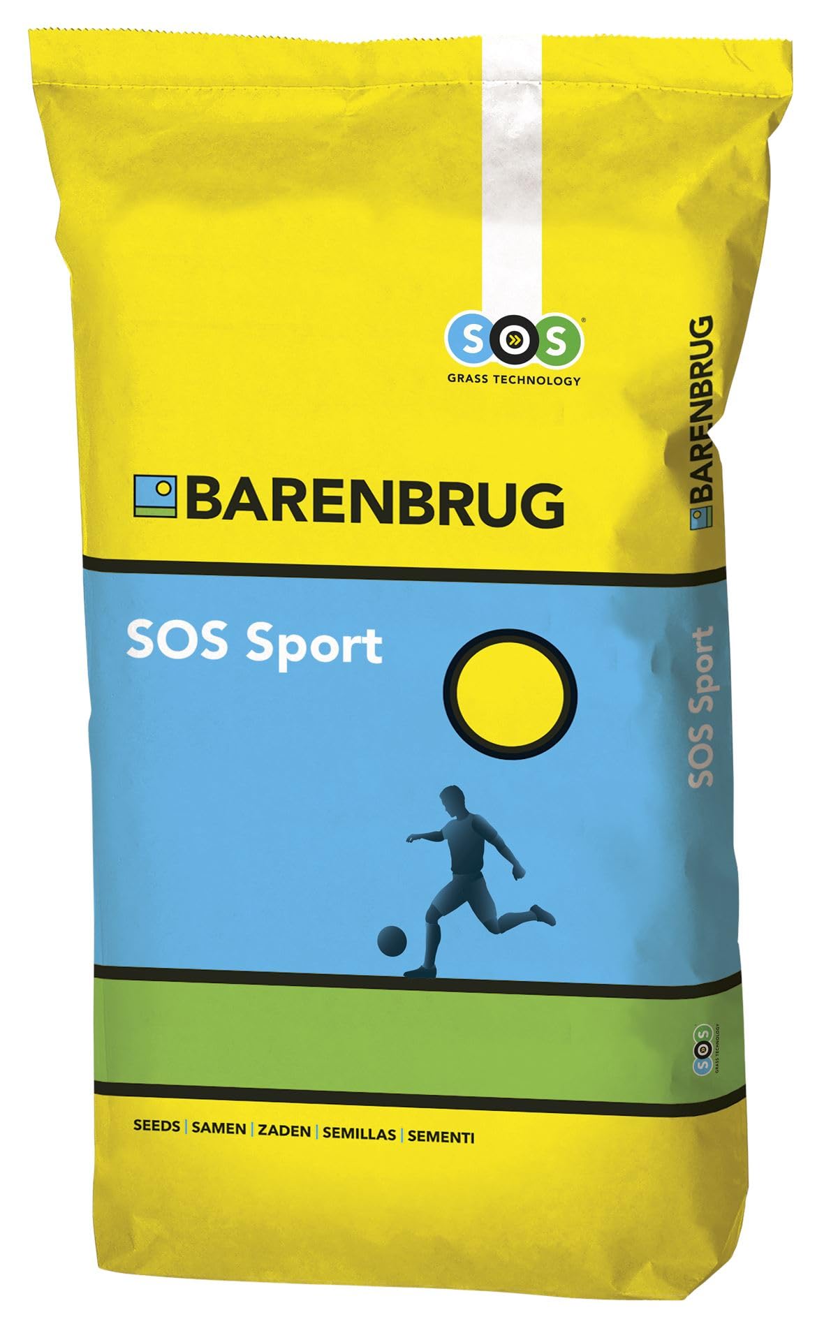 BARENBRUG Nasiona traw SOS Super Over Seeding 15 kg na sportową murawę i murawę rekreacyjną