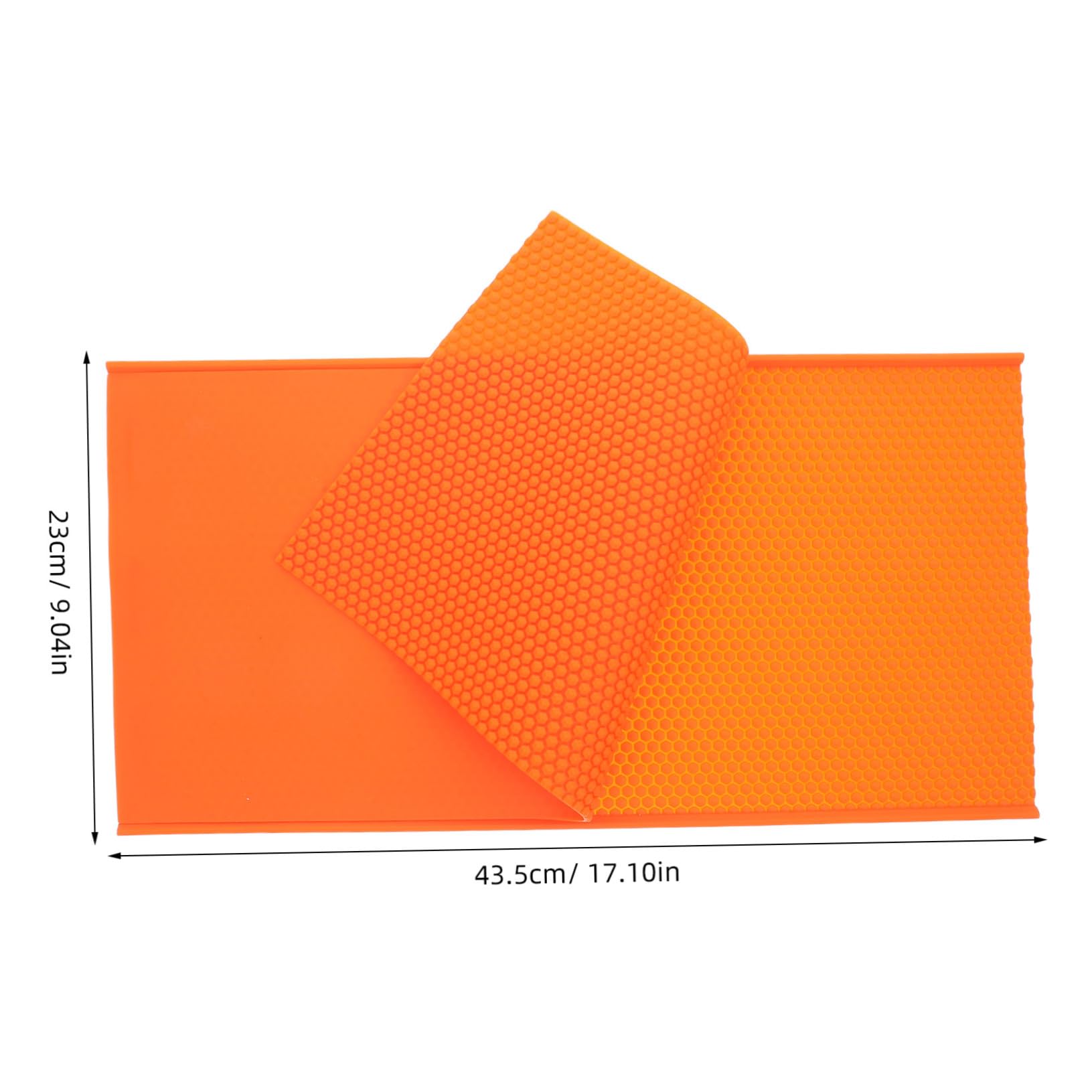 HANABASS Stampo in Silicone per Foglio Cera d Api Arancione Modellatore per Apicoltura Foglio Embossed per DIY Creativo Facile da e Riutilizzabile Strumento Versatile per Apicoltori