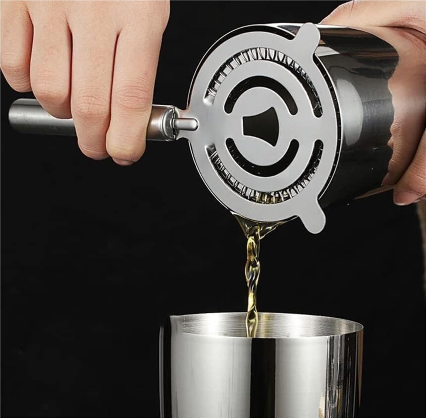 Juego de Cocktail Shaker Juego De Coctelera De 13 Piezas, Kit De Barman para Mezclar Bebidas, Herramientas De Barra De Acero Inoxidable con Soporte Coctelera Profesional Herramientas (Color : Svart,
