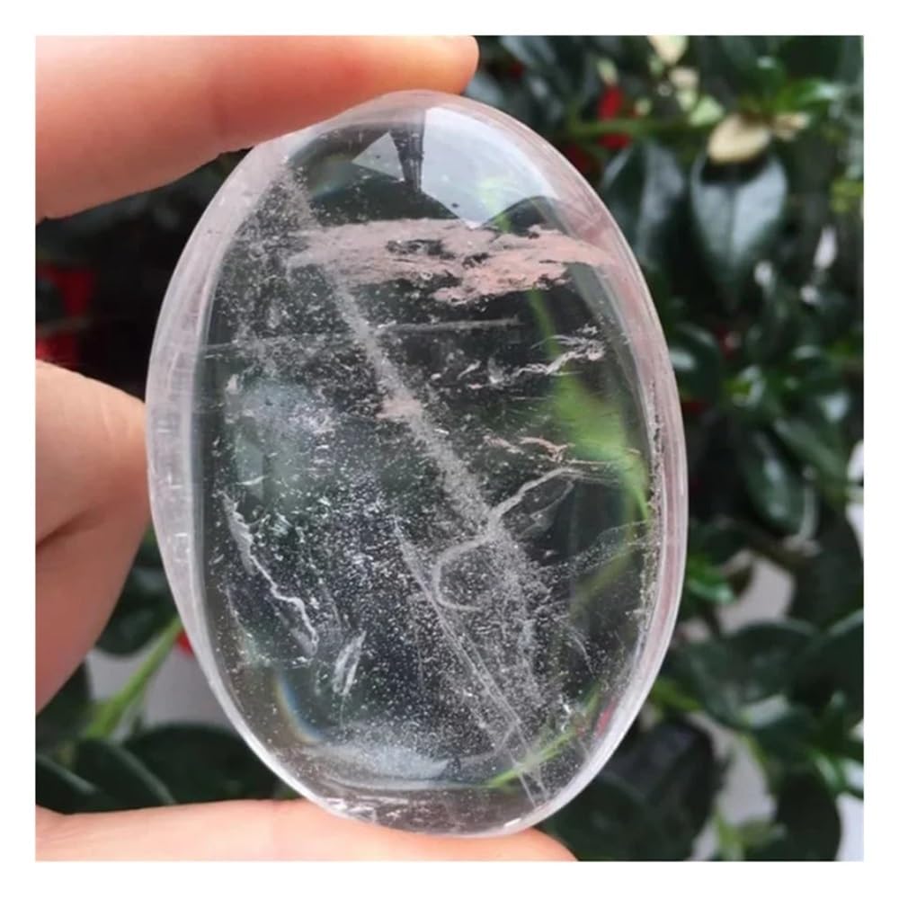 Cuarzo Transparente Natural Tallado a Mano con Soporte Intercambiable