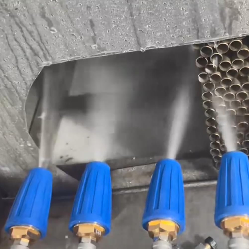 Ugello Turbo per Idropulitrice A Vie, Rotazione A 360°, Attacco Rapido da 1/4", 4000 PSI, per La Pulizia 'Auto