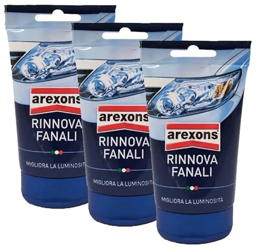 Preisvergleich Produktbild AREXONS 8249 Mirage Verlängerung Scheinwerfer Entfernt Möglichkeit von Scheinwerfern Windschutzscheibe Scooter 3 x 150 g