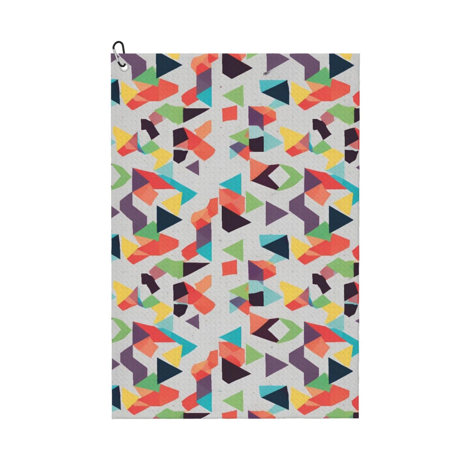 BSDFGSDD Modele Geometric Pattern Golf Towel 24 x 16 inches
