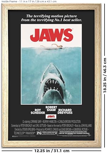 Vista 15 de Jaws - Póster de película con licencia oficial, 24 x 36 pulgadas