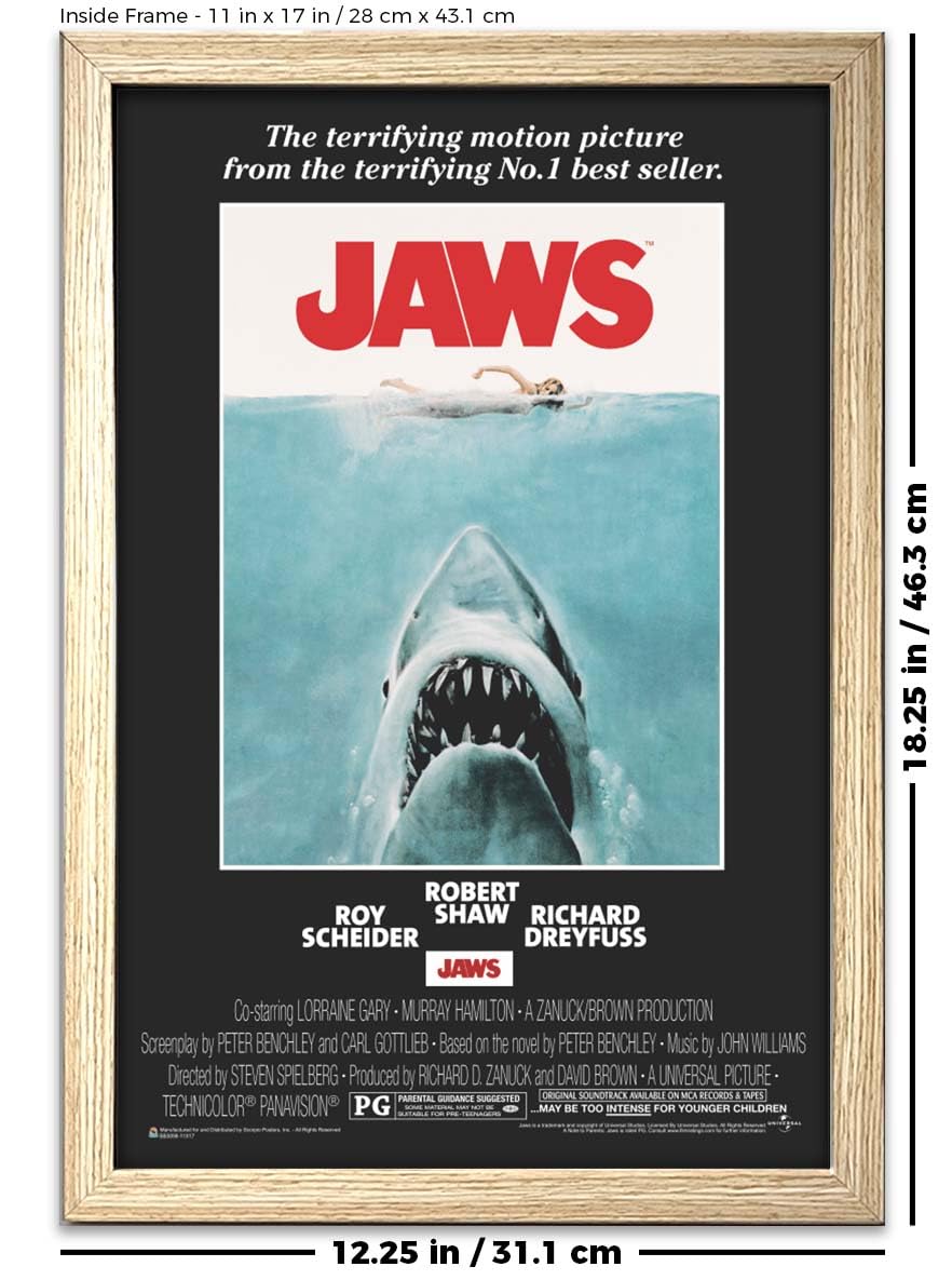 Amazon.com: Scorpio Posters Jaws - Movie Mini Poster - Officially