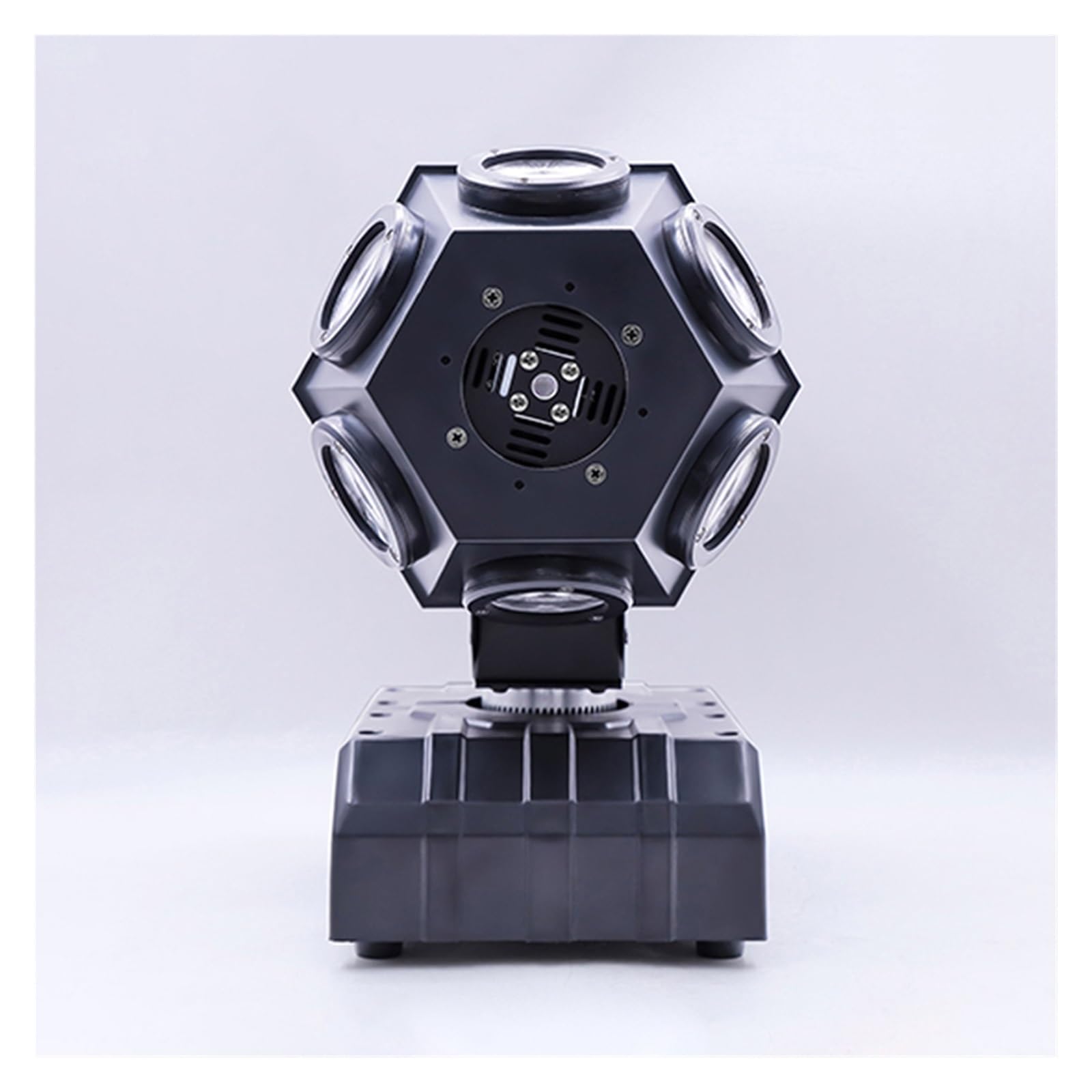 AmAzwi Lámparas de iluminación para escenarios 12 X 10W Super Beam Led Luz con Cabezal móvil con Doble Bola / 120W RGBW KTV Dance Hall Bar Stage Disco Luz con Cabezal móvil para Fiesta Disco Club ktv