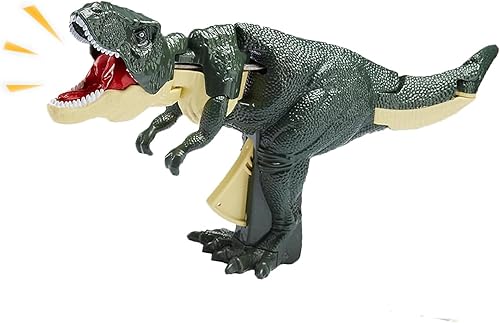 NEPHEW Divertidos juguetes de dinosaurio, juguete de 7 pulgadas, divertido robot de mano, juego de dinosaurio, creativo y realista, juguete de