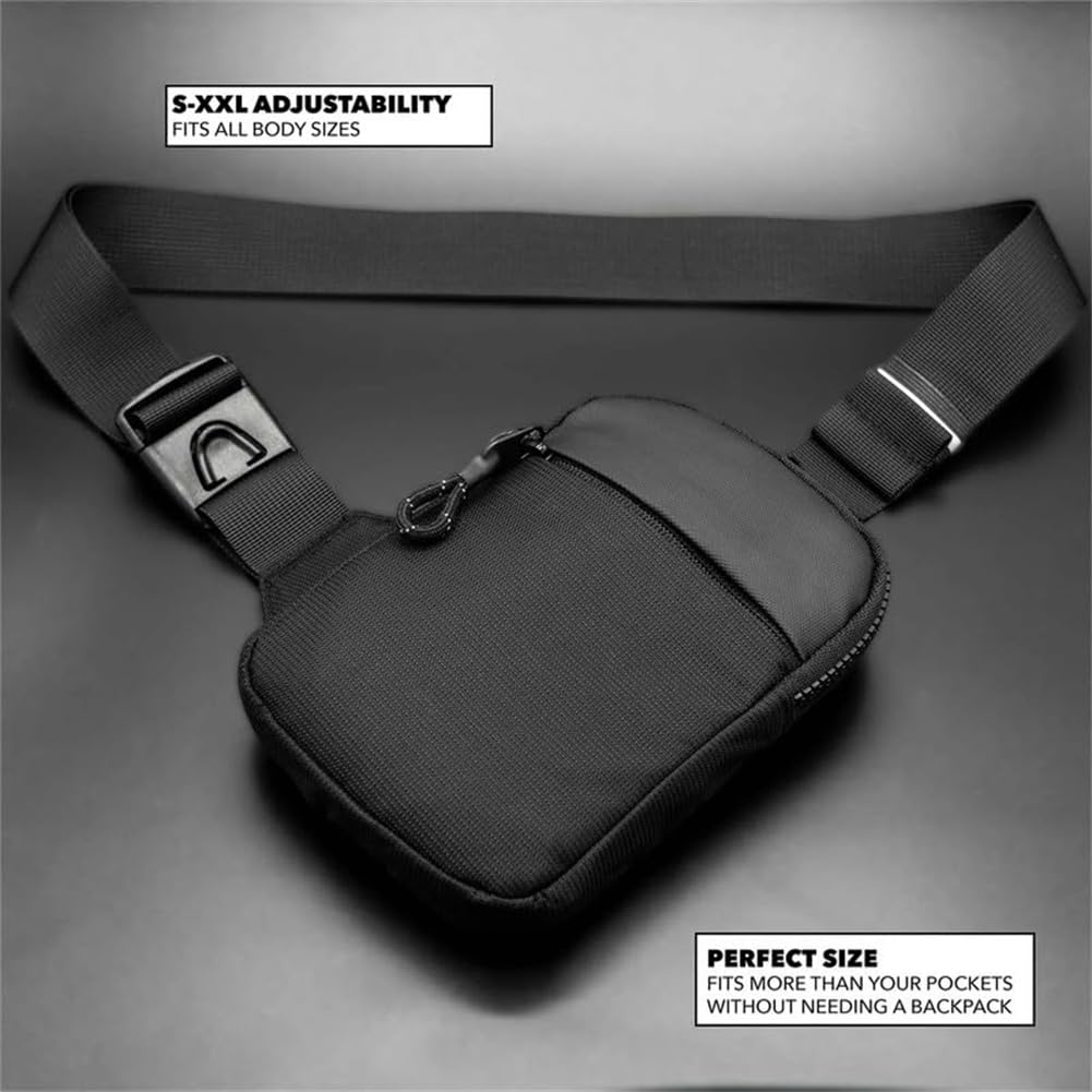 Concept Collective Bolso bandolera impermeable viaje hombre mujer