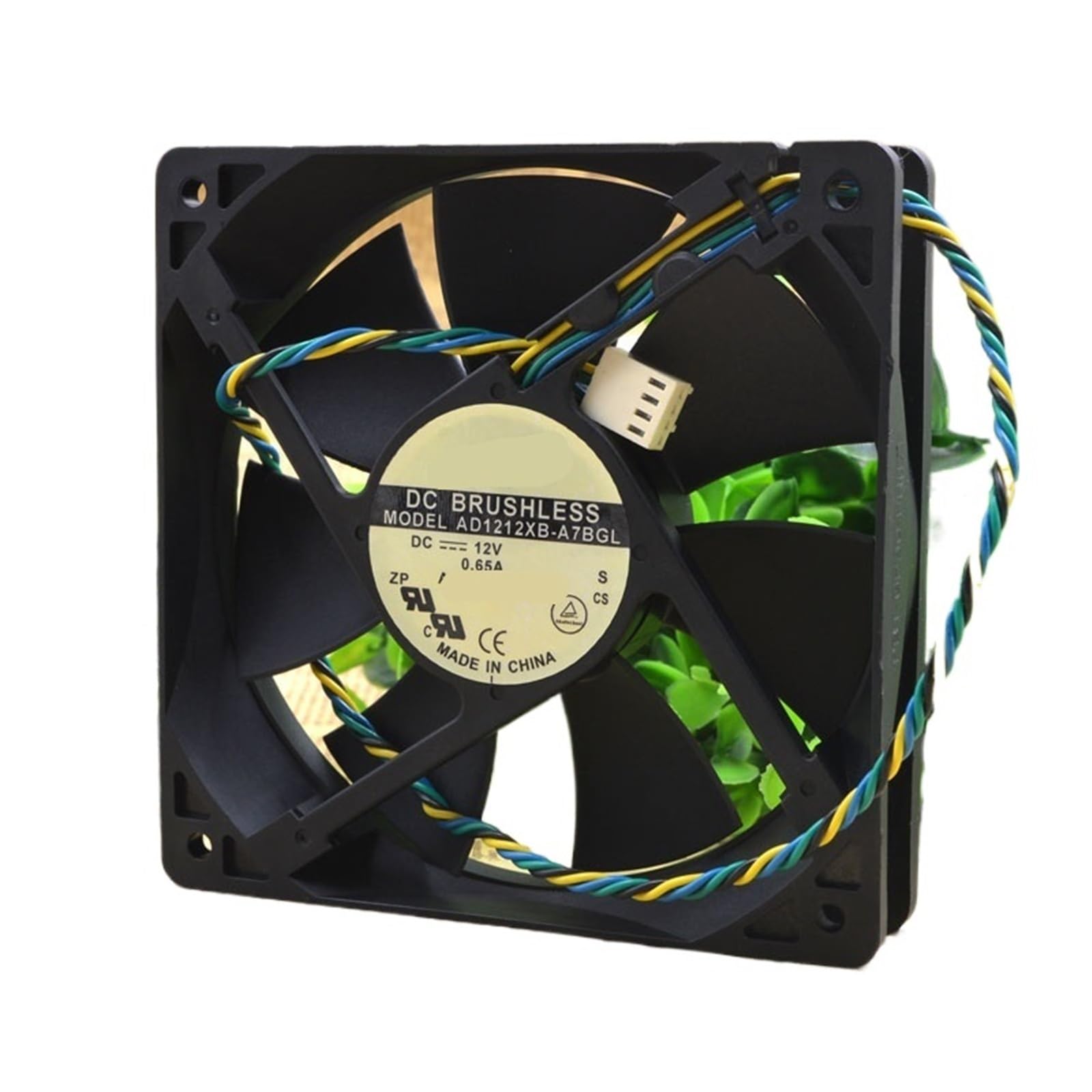 QNEZIQTMH AD1212XB-A7BGL 12V 0.65A 12025 120 * 120 * 25mm 12cm Cooling Fan
