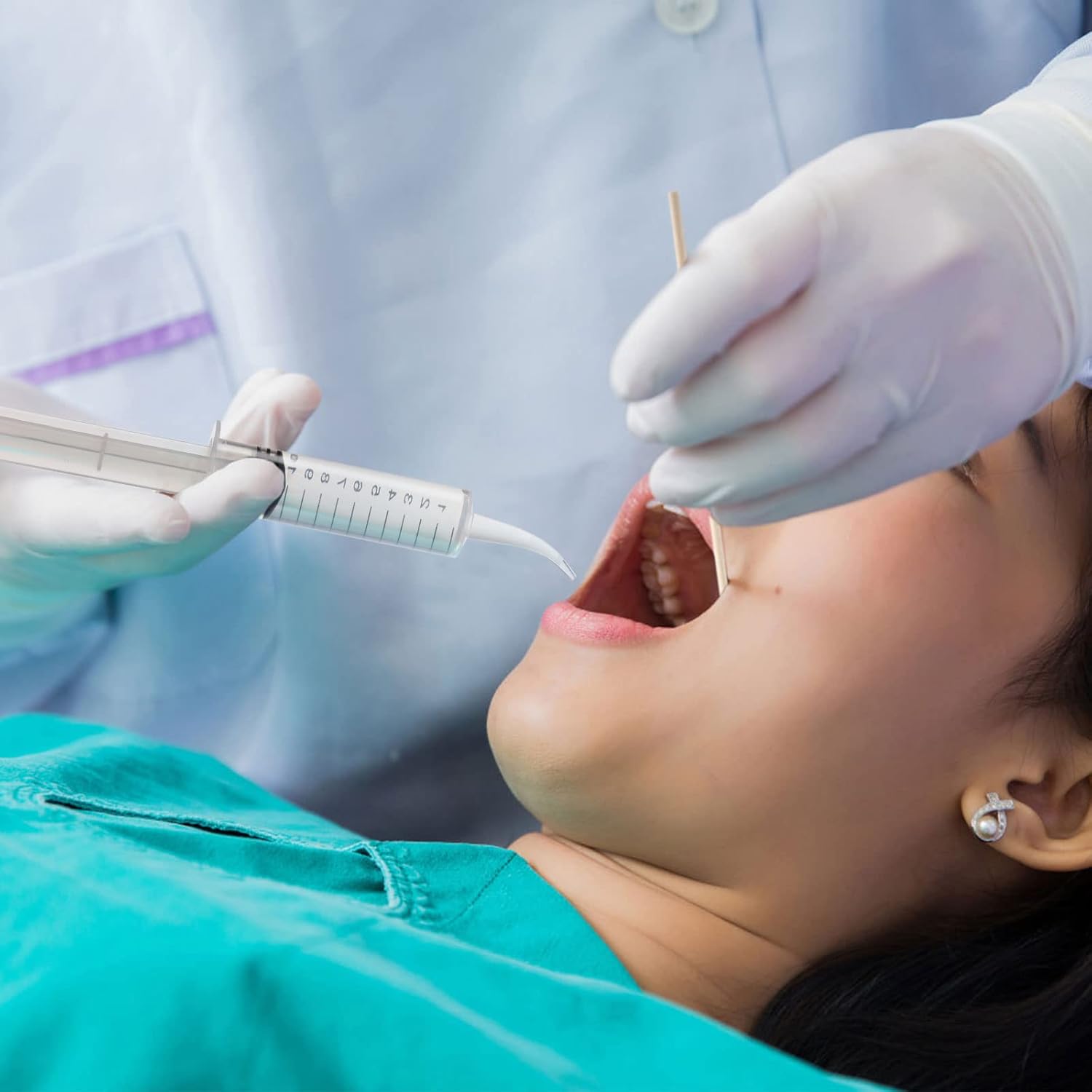 1Set Tonsil Stone Removal Set with Box,1 Stainless Steel Tonsil Stone