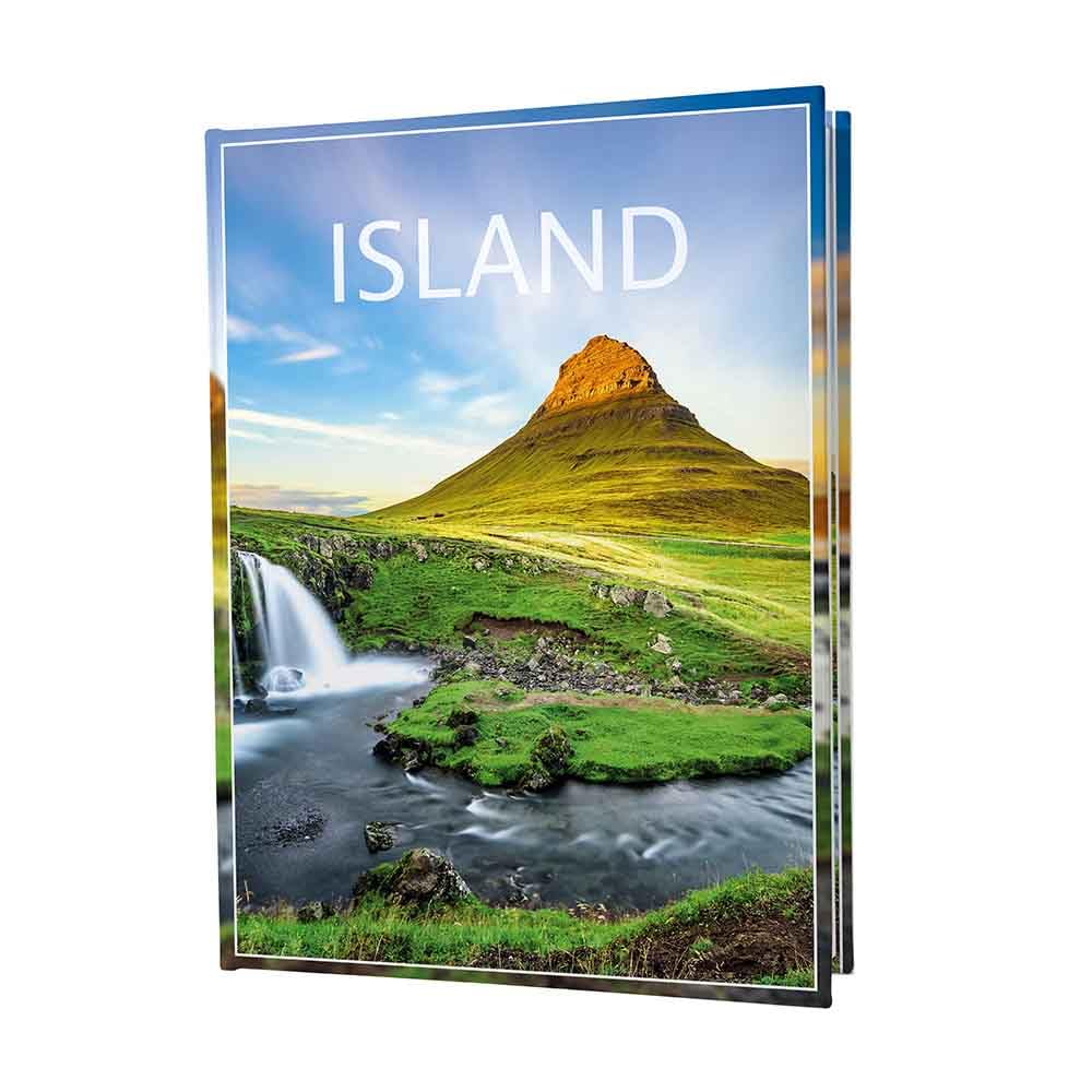 Urlaubsfotoalbum: Island, Fototasche für Fotos, Taschen-Fotohalter für lose Blätter, Urlaub Island, Handgemachte Fotoalbum (10x15 | für 300 Fotos)