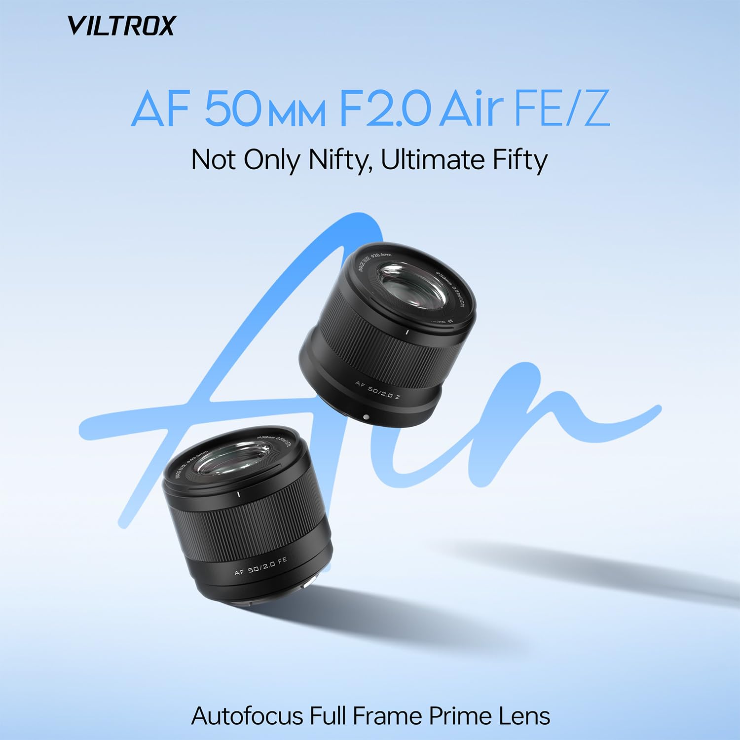 Viltrox AF 50mm f2 AIR Full Frame Lens Compatible with Nikon Z