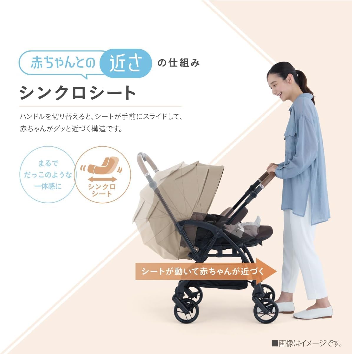 Amazon.co.jp: 【24年10月発売】コンビ A型(両対面)ベビーカー