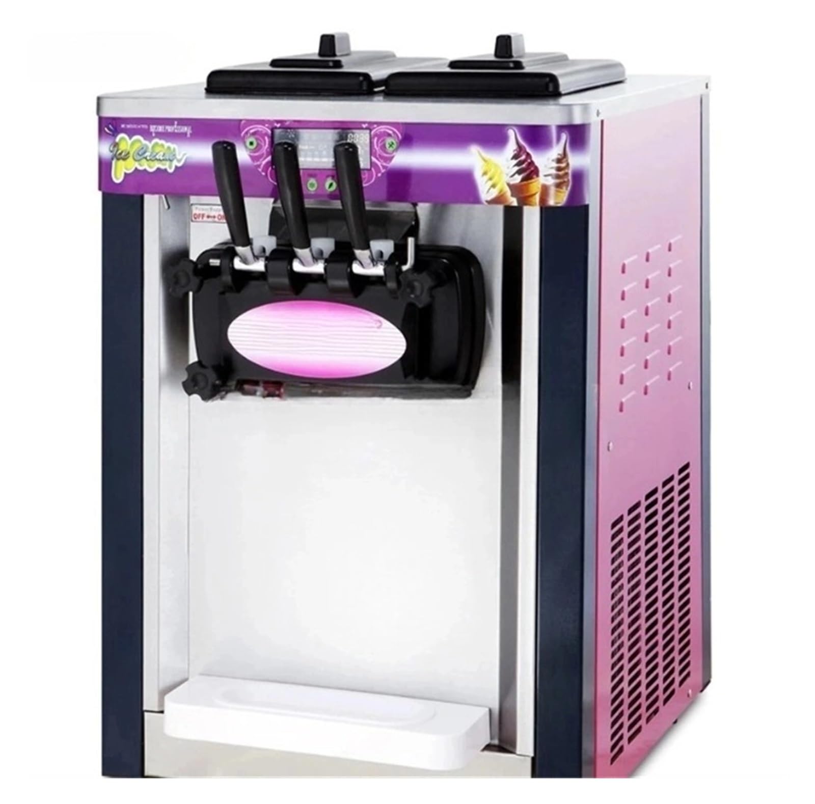 1 jeu de tiges de raclage et d'arbres de mélange, nouvel accessoire, compatible avec Goshen les machines à glaces molles, longueur 39 cm