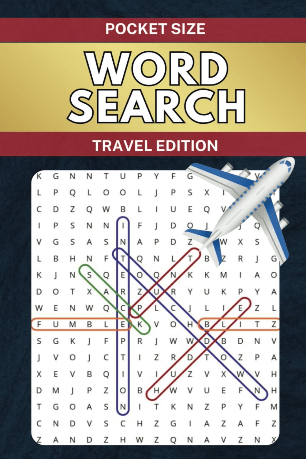 Travel Edition Word Search: Small Pocket Sized Puzzle Book With 20 Travel Related Topics