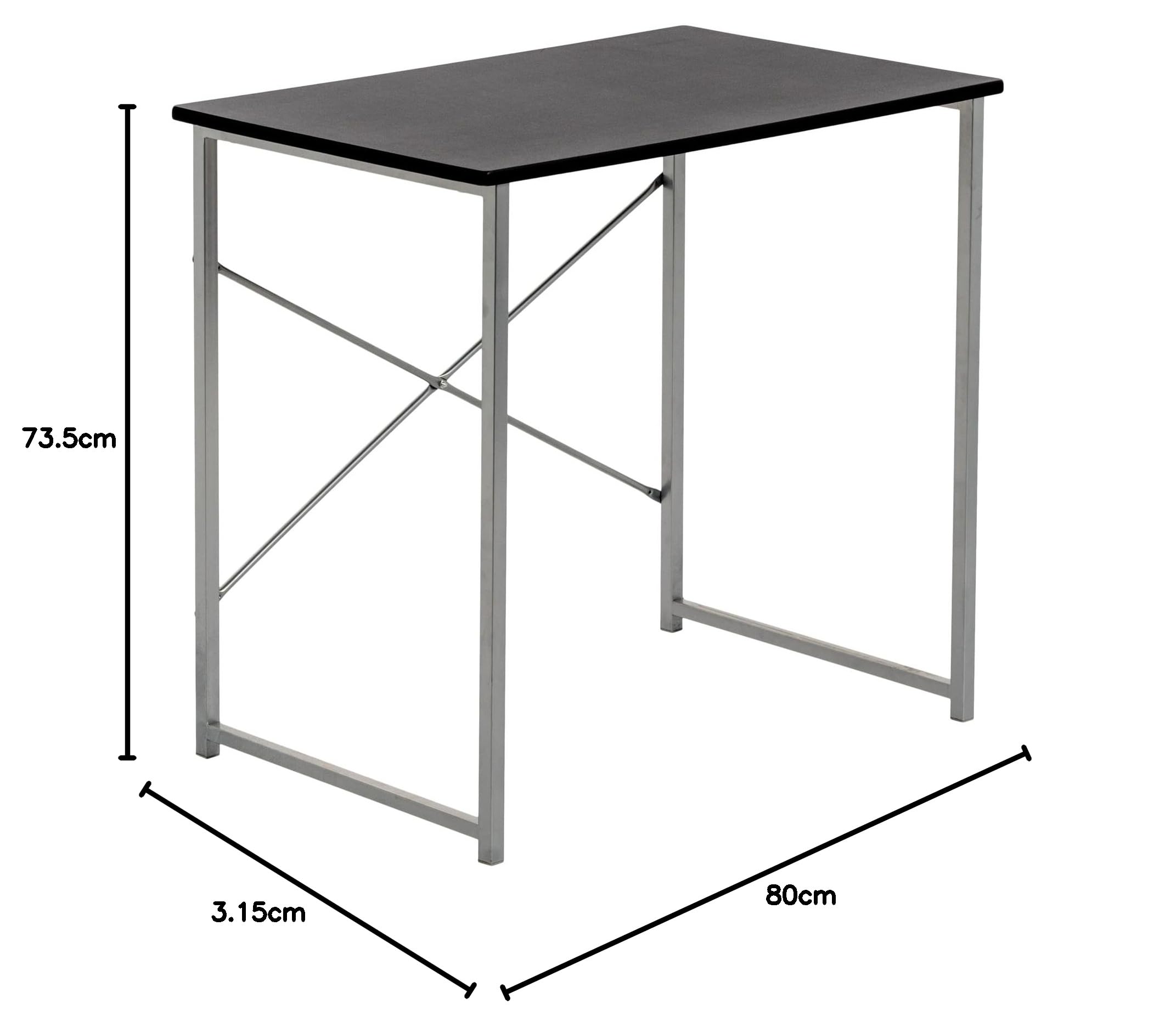 Harbour Housewares Industrial Office Desk And Chair Set - 80cm - View #9