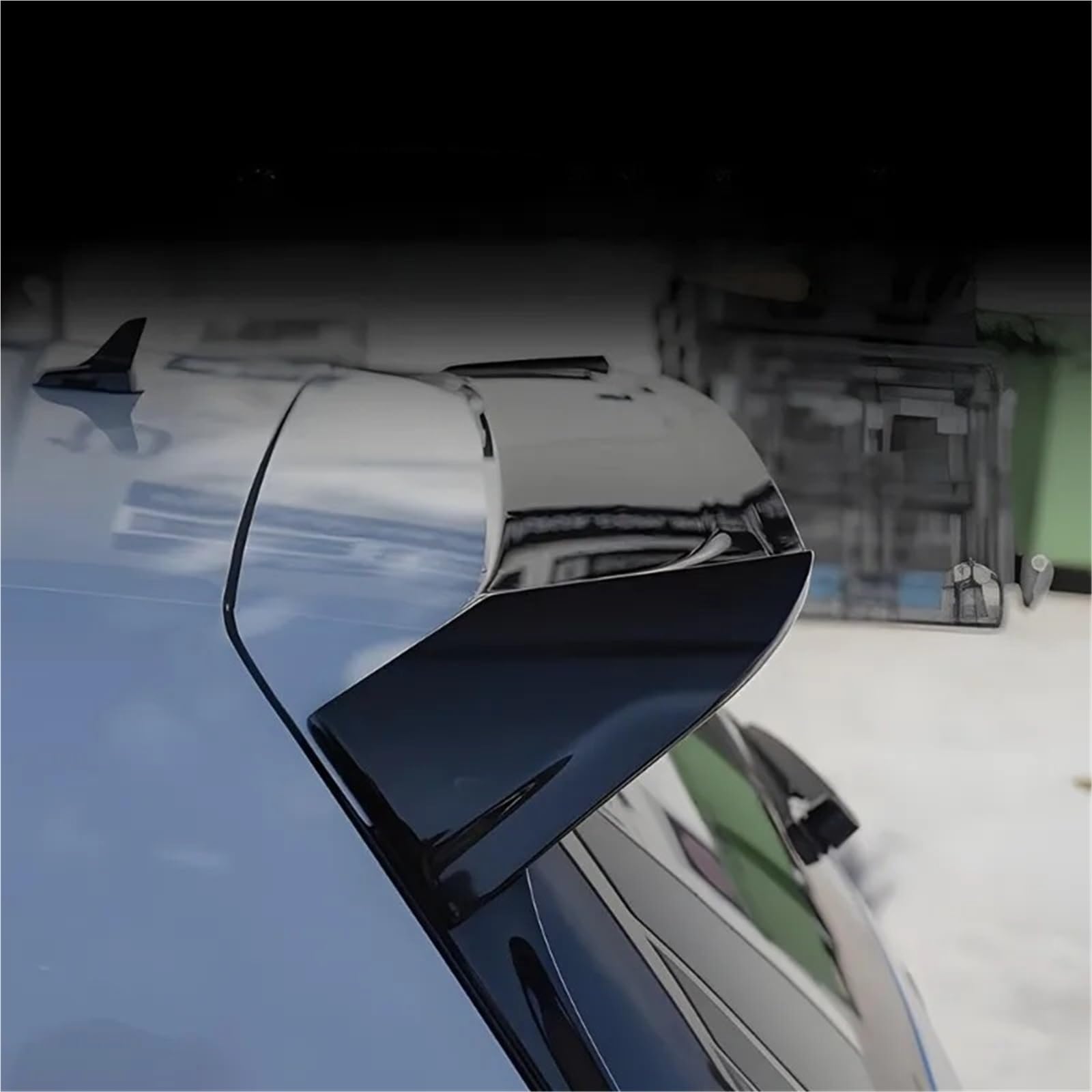 Kompatybilny z VW Volkswagen Golf 7 GTI tylny dach samochodu tylny spojler skrzydłowy tylny bagażnik wargi akcesoria samochodowe tylna płetwa pokrywa osłona części deski(For Golf 7 GTI)