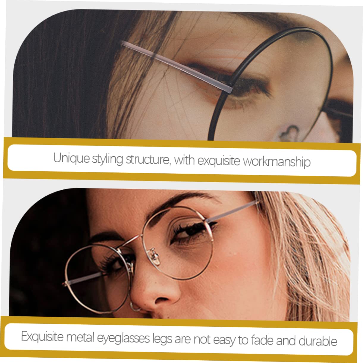 DOITOOL 8paare Universelle Brillenbügel Ersatzteile Für Sonnenbrillen Und Brillen Robuste Metallarme Komfortable Passform Installieren