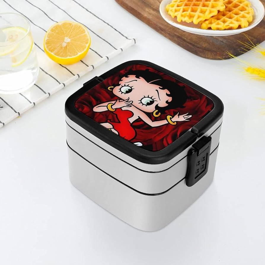 ベティちゃん　お弁当箱〜OSH Amazon | ベティちゃん 弁当箱 ランチボックス 二段 抗菌 お弁当