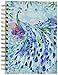 Punch Studio, Pagoda Peacock, Spiral Journal, 104 full-colored lined sheets