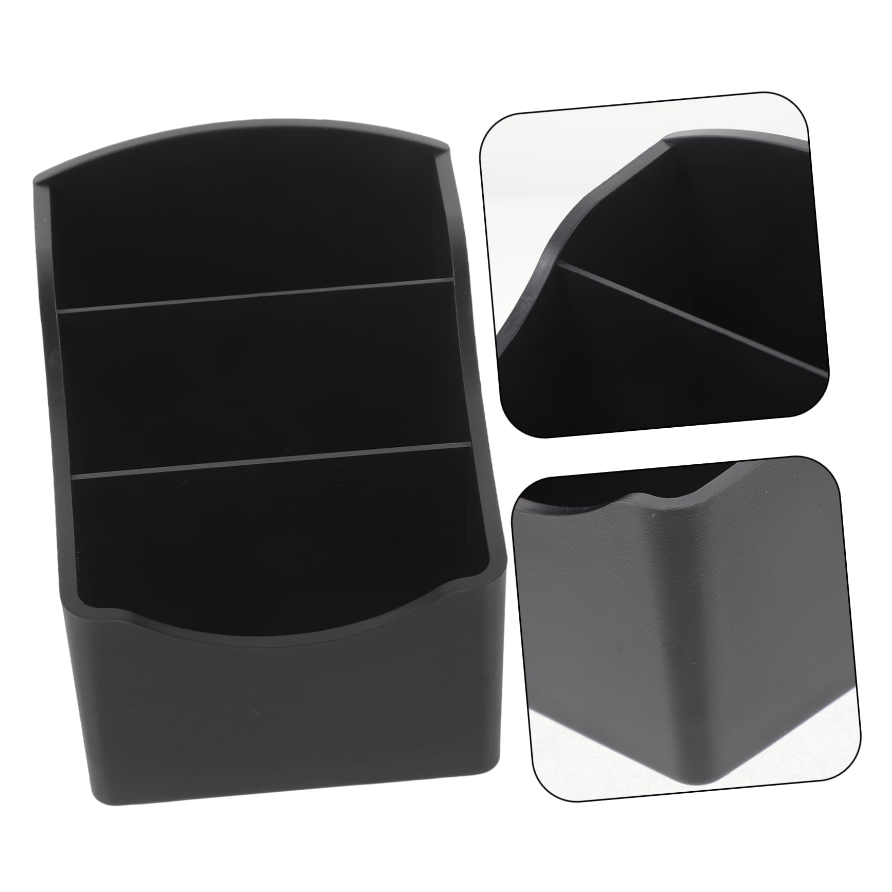 VINTORKY Condiment Storage Organizer Sleek Sugar Packet Holder Tea Bag Divided Box for Countertop Elegant Design Easy to Clean Ample Storage Space