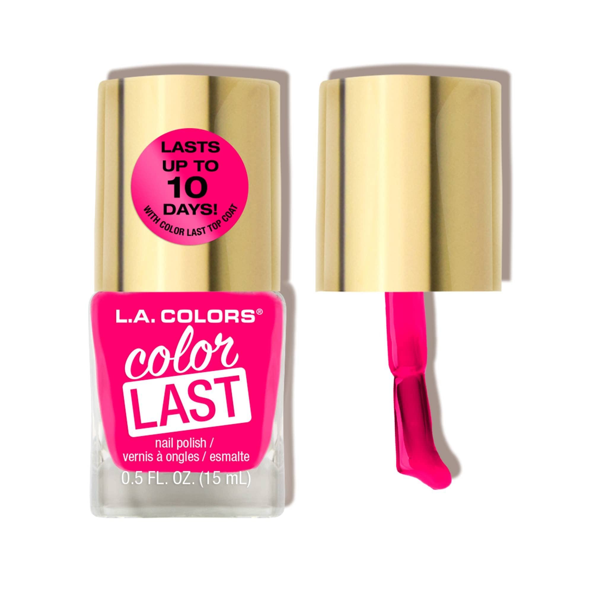 L.A. COLORS Color Last Polish, Commitment CNP80
